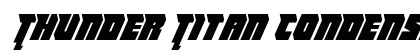 Thunder Titan Condensed Condensed preview