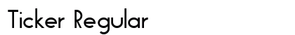 Ticker Regular preview