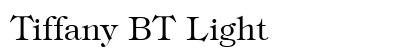 Tiffany BT Light preview
