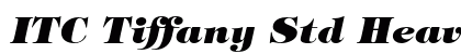 ITC Tiffany Std Heavy Italic Preview