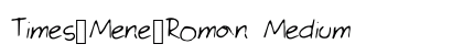 Times_Mene_Roman Medium preview