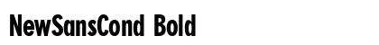 NewSansCond Bold preview