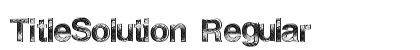 TitleSolution Regular preview