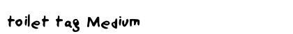 toilet tag Medium preview