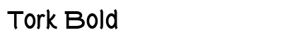 Tork Bold preview