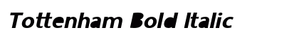 Tottenham Bold Italic Preview