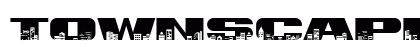 Townscape Regular preview