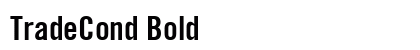 TradeCond Bold preview
