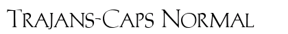 Trajans-Caps Normal Preview