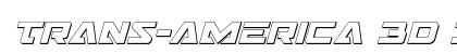 Trans-America 3D Italic Italic preview