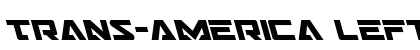 Trans-America Leftalic Italic preview