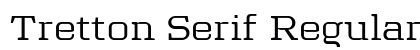 Tretton Serif Regular preview