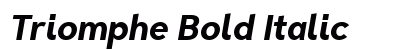 Triomphe Bold Italic Preview