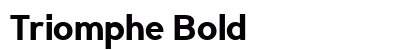 Triomphe Bold preview