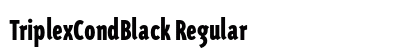 TriplexCondBlack Regular preview