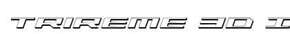 Trireme 3D Italic Italic preview