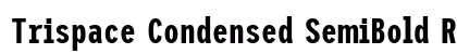 Trispace Condensed SemiBold Regular preview