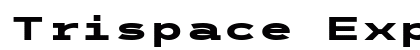 Trispace Expanded ExtraBold Regular preview
