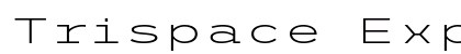 Trispace Expanded ExtraLight Regular preview