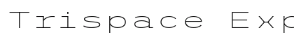 Trispace Expanded Thin Regular preview