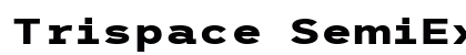 Trispace SemiExpanded ExtraBold Regular preview