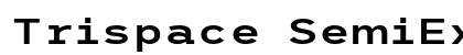 Trispace SemiExpanded SemiBold Regular preview