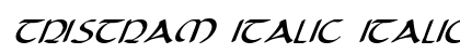 Tristram Italic Italic preview