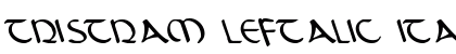 Tristram Leftalic Italic preview