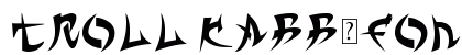 TROLL KABBFONT Regular preview