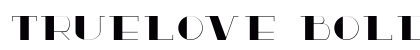 TrueLove Bold preview