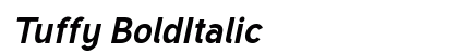 Tuffy BoldItalic Preview