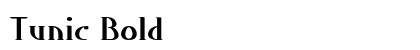 Tunic Bold preview