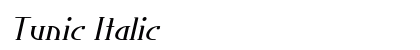 Tunic Italic preview