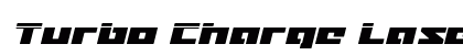 Turbo Charge Laser Italic Italic preview
