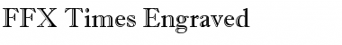 FFX Times Engraved Regular Font