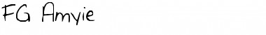 Download FG Amyie Font Download FG Amyie Font