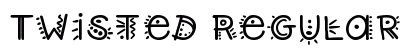 Twisted Regular Font