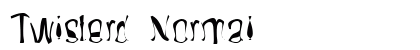Twisterd Normal Font