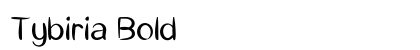Tybiria Bold preview