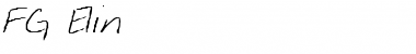 Download FG Elin Font Download FG Elin Font