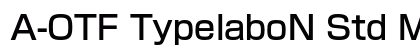 A-OTF TypelaboN Std M Preview