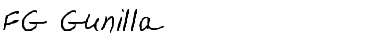Download FG Gunilla Font Download FG Gunilla Font