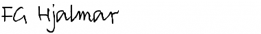 Download FG Hjalmar Font Download FG Hjalmar Font