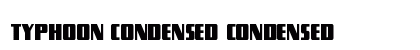 Typhoon Condensed Condensed preview
