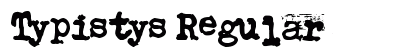 Typistys Regular preview
