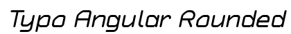 Typo Angular Rounded Demo Italic preview