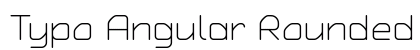 Typo Angular Rounded Light Demo Regular Preview