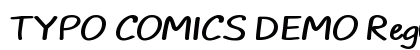 TYPO COMICS DEMO Regular preview
