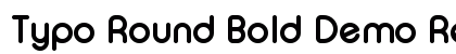 Typo Round Bold Demo Regular preview