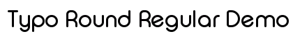 Typo Round Regular Demo Regular preview